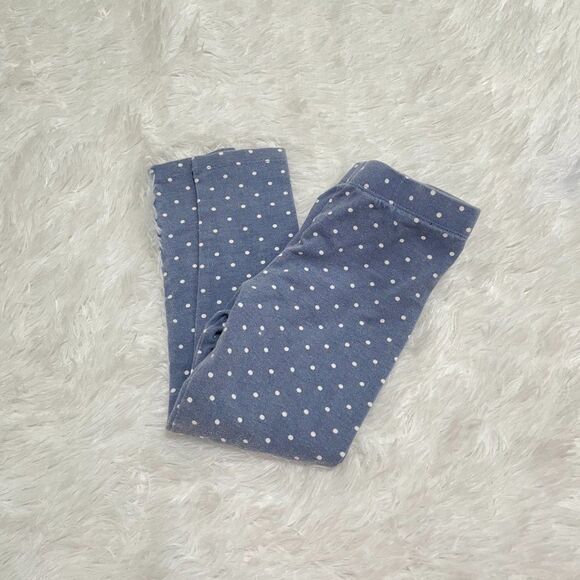 3/$10 Toddlers Purple Polka Dot Leggings Size 4T - Picture 7 of 7